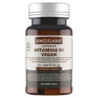Singularis Superior Suplement diety witamina D3 vegan 2000 IU 120 sztuk
