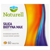 Naturell Silica Biotyna Max na włosy 60 tabletek