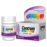 Centrum Ona 50+ witaminy suplement diety 30 tab