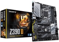 Płyta główna ATX Gigabyte Z390 D + Procesor Intel i3-9100F