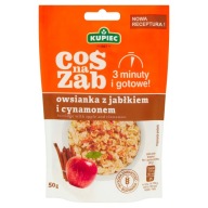 Owsianka z jabłkiem i cynamonem Kupiec 50G