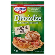 Drożdże instant Dr. Oetker 7g na 0,5 kg mąki