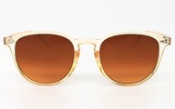 Klasyczne Okulary Sloneczne Unisex Nerdy Miodowe