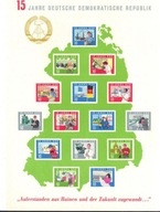 Rzadki wartoś. blok 19 NRD 15lat DDR czysty OKAZJA