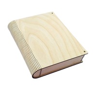 Pudełko 200x170x50 książka na zdjęcia, pamiątka sklejka zawias szlifowane