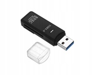 Czytnik kart micro SDhc/SDxc USB 3.0 z dwoma slotami i adapterem
