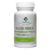 Suplement diety MedFuture Aloe Vera 500 mg 60 kapsułek czysty