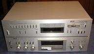 Wzmacniacz AKAI AM U02+ Tuner AT S55L srebrny komplet
