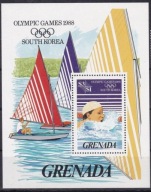 **88 Grenada Bl.171 = 5E - IGRZYSKA OLIMPIJSKIE SEUL 1988