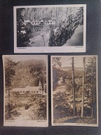 MIĘDZYGÓRZE (2) , zestaw 3 pocztówek , Mańkowski