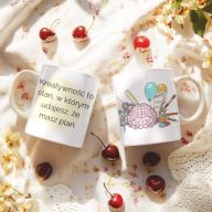 Kubek personalizowany ceramika 330 ml "Kreatywność"