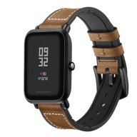 Pasek skórzany opaska do Xiaomi Amazfit BIP LITE S