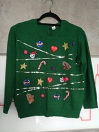 WOŚP- sweterek świąteczny H&M M/L