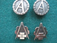 KORPUSÓWKI WOJSKA KWATERUNKOWO, BUDOWLANE, ADMINISTRACJA WOJSKOWA PRL 80 R