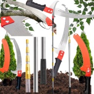 Piła teleskopowa Heckermann 5 m ręczna z hartowanej stali nierdzewnej