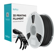 Filament nylon Sunlu 1,75 mm 1000 g czarny
