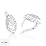 Eap24291 Kolczyki stal angielskie zapięcie ażurowe 1.0/1.5