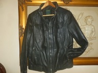 KURTKA DAMSKA-OCHNIK-RAMONESKA-R-XL -SKÓRA NAT -OCIEPLANA-JAK NOWA.