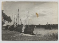 Dziwnów 1967r. Port Rybacki Kutry 896C