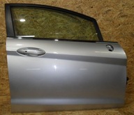 DRZWI PRAWE PRZEDNIE PRZÓD FORD FIESTA MK7 2012 ROK SREBRNE