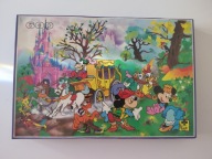 Vintage retro kolekcjonerskie stare Trefl Puzzle 600 Myszka Miki