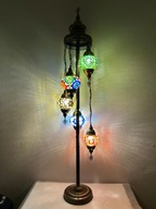 Orientalna mozaikowa lampa podłogowa w stylu tureckim