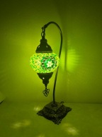 Lampa stołowa orientalno-turecka w kolorze mozaiki