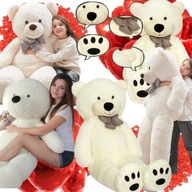 MASKOTKA PLUSZAK TEDBI MIŚ KREMOWY 140 CM DUŻY MISIEK PREZENT DZIEŃ KOBIET