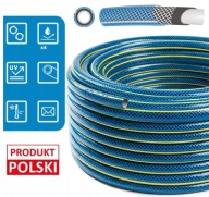 WĄŻ OGRODOWY CIŚNIENIOWY 4 WARSTWOWY ZBROJENIOWY HUGO 30M 1 CAL