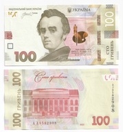 UKRAINA Banknot 100 Hrywien 2022r P-126 stan UNC