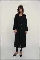 Z ARA STUDIO 800 zł METALICZNA NIĆ STRUKTURALNY OVERSIZE S* JAK XL * UNIKAT