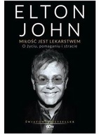 Elton John Miłość jest lekarstwem biografia ksiazka nowa folia