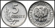 MNP - POLSKA PRL 5 Groszy 1965 # P204g # st 1