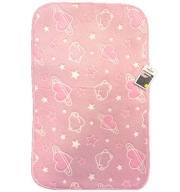 Mata dziecięca fluorescencyjna – serduszka, chmurki,antypoślizgowy 50×80 cm