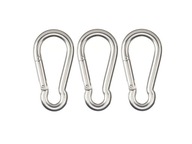 Łańcuch z karabińczykami do ławki wiszącej zestaw mocny trwały montaż