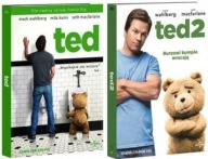 TED 1 + TED 2 - KOMPLET 2 DVD + KSIĄŻKI FOLIA