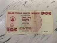 Zimbabwe - 10000000 dolarów - 2008