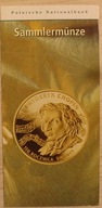 FOLDER DO MONETY 200 ZŁ ZŁOTYCH 1999 - FRYDERYK CHOPIN - JĘZYK NIEMIECKI