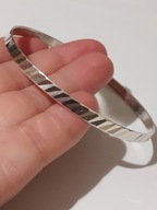 Srebrna stara bransoletka Biamet