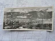ZAKOPANE NA TLE TATR