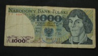 Polska - banknot - 1000 Złotych 1982 rok - Seria EP