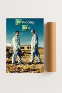 Plakat bez ramy 21x30cm Walter i Jesse Breaking Bad | Pomysł na Prezent