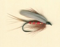 Mokra muszka RED SPINNER - #10
