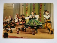 Zespół Pieśni i Tańca MAZOWSZE - Taniec Łowiczanka - pocztówka z 1975