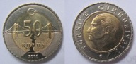 Turcja 50 kurus 2018