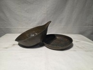 Szalki mosiężne do wagi szalkowej 5kg Juliusz Sperling 19.5cm