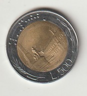 Wlochy 500 lirow 1986 stan 1