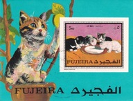 Fujera 1970 kasowany cena 2,40 zł. kat.2€ - fauna, koty