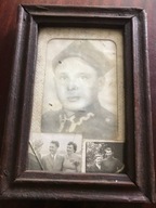 Zdjęcie w ramce - Portret. Polski żołnierz, WP - z okolic Grodna