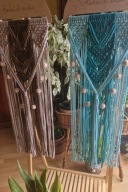 Makrama „Słodkich snów” Handmade,Capuccino-ciemny brąz